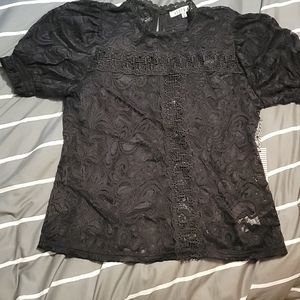 Boutique lace top